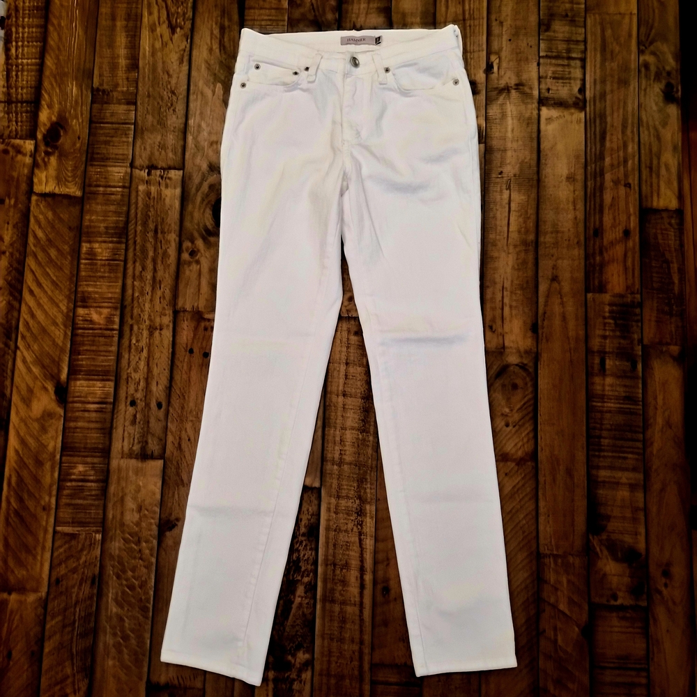 Hammer Women's Crisp White Skinny Jeans